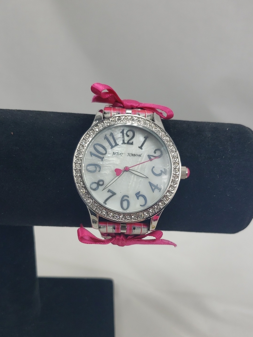 Betsey Johnson Pink Bow Watch - Working